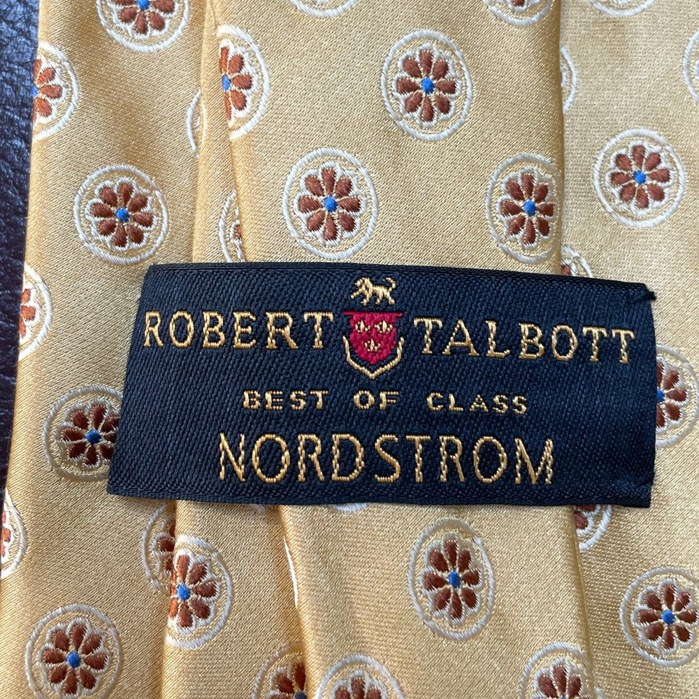Men's Silk Robert Talbot Best of Class Tie